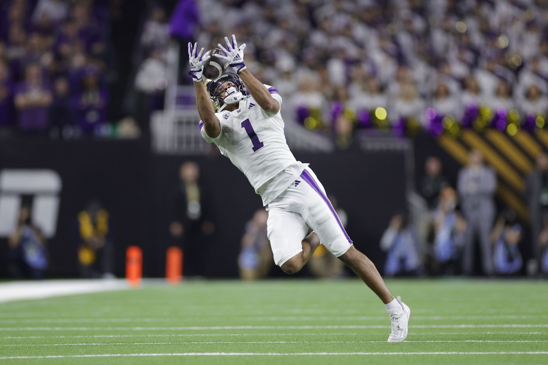 Rome Odunze during 2024 CFP National Championship - Michigan v Washington