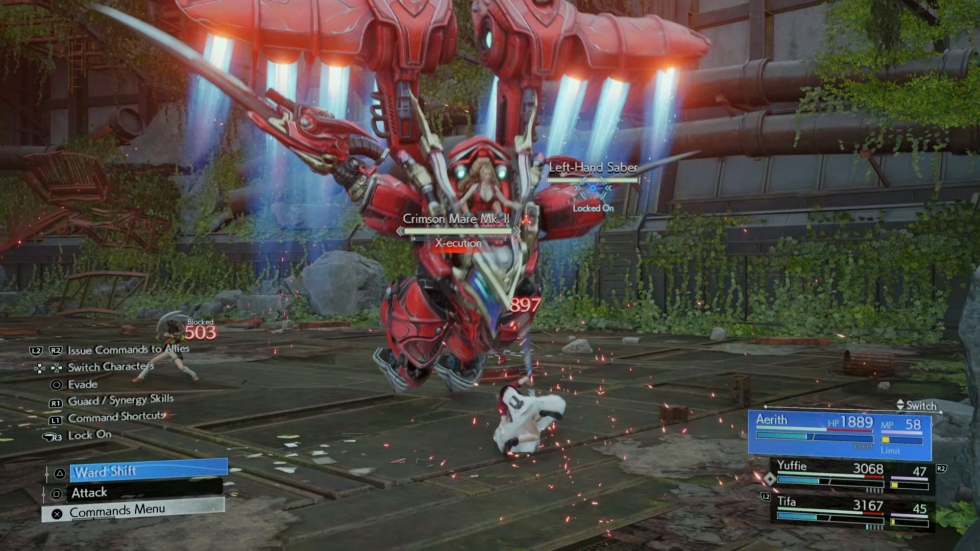 Beware the quick melee strikes (Image via Square Enix)