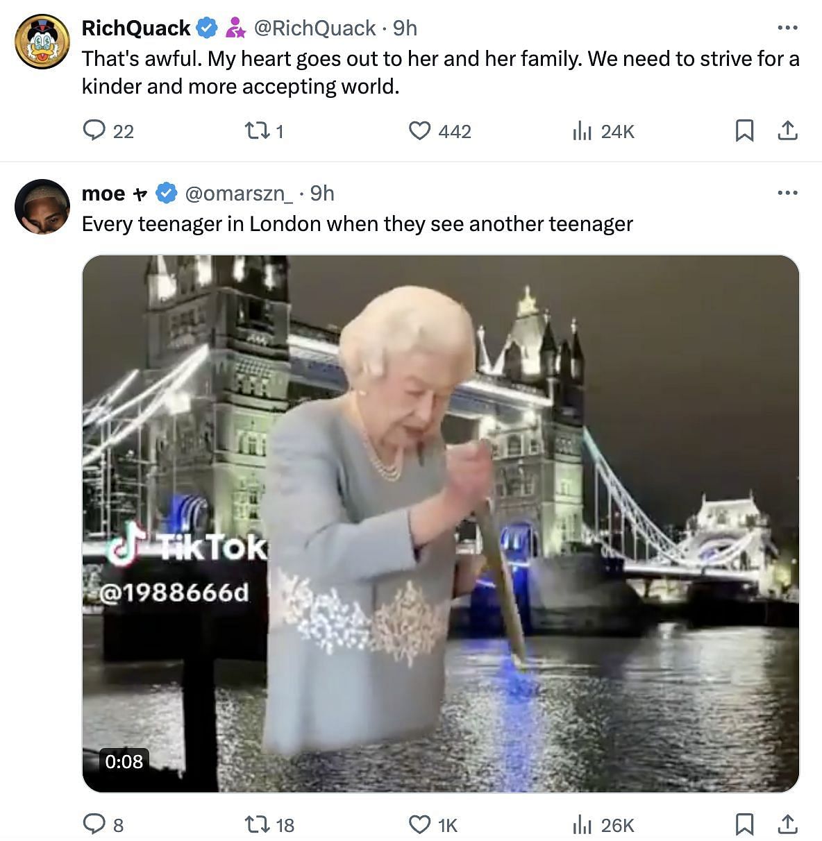 Social media users left concerned as teen gets stabbed 14 times in a party in London: Reactions and more explored. (Image via @DailyLoud/ x)