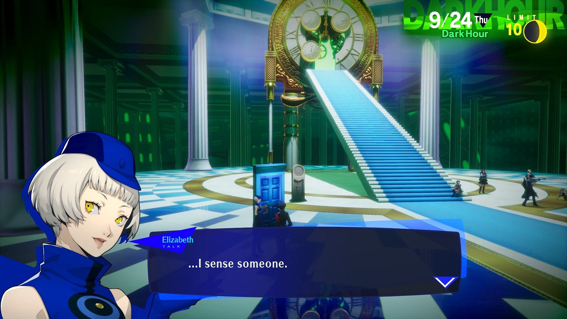 Elizabeth will give you an approximate location you should search (Image via Atlus)