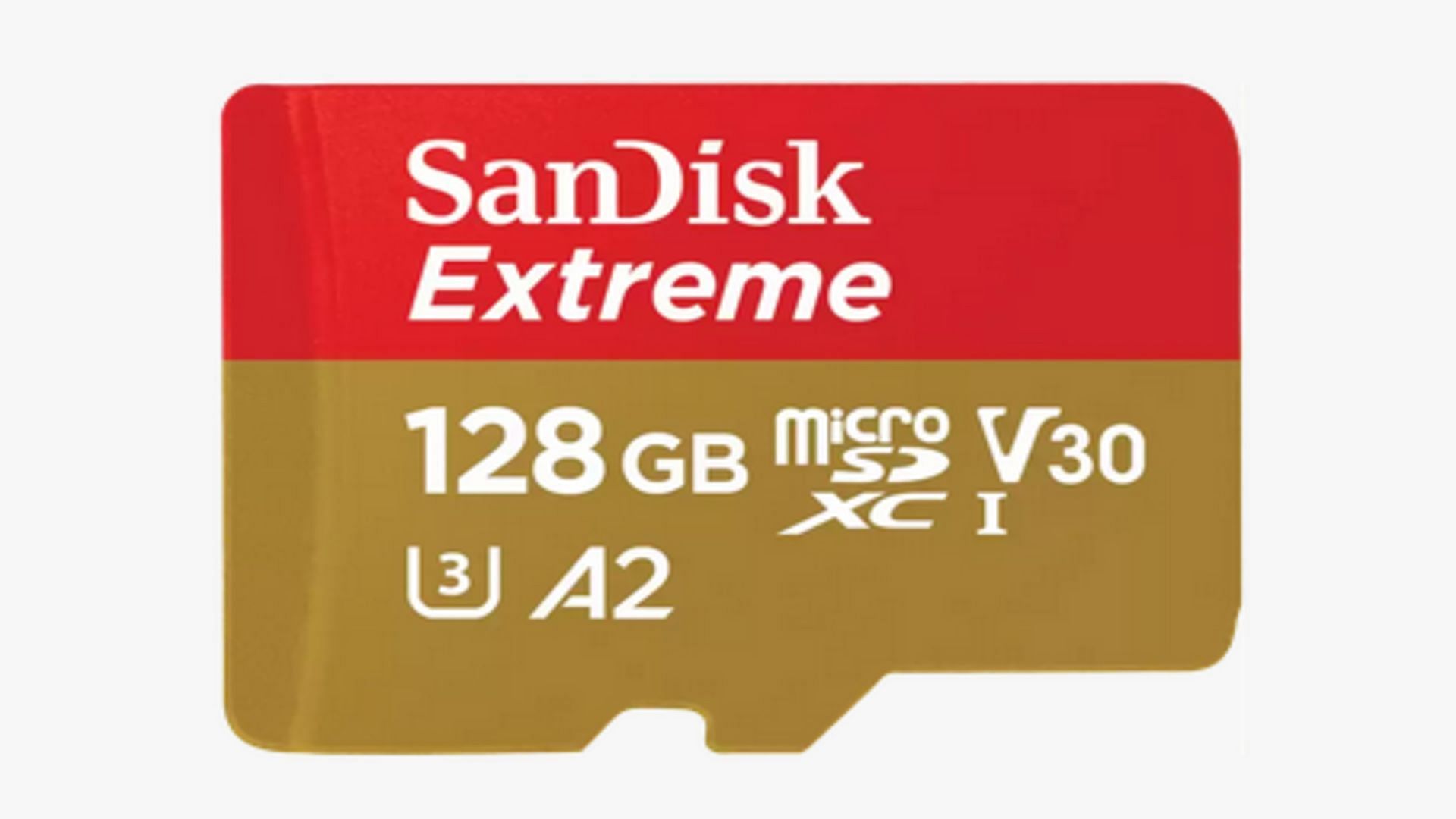 SanDisk Extreme 128 GB MicroSDXC UHS-I (Image via Sandisk)