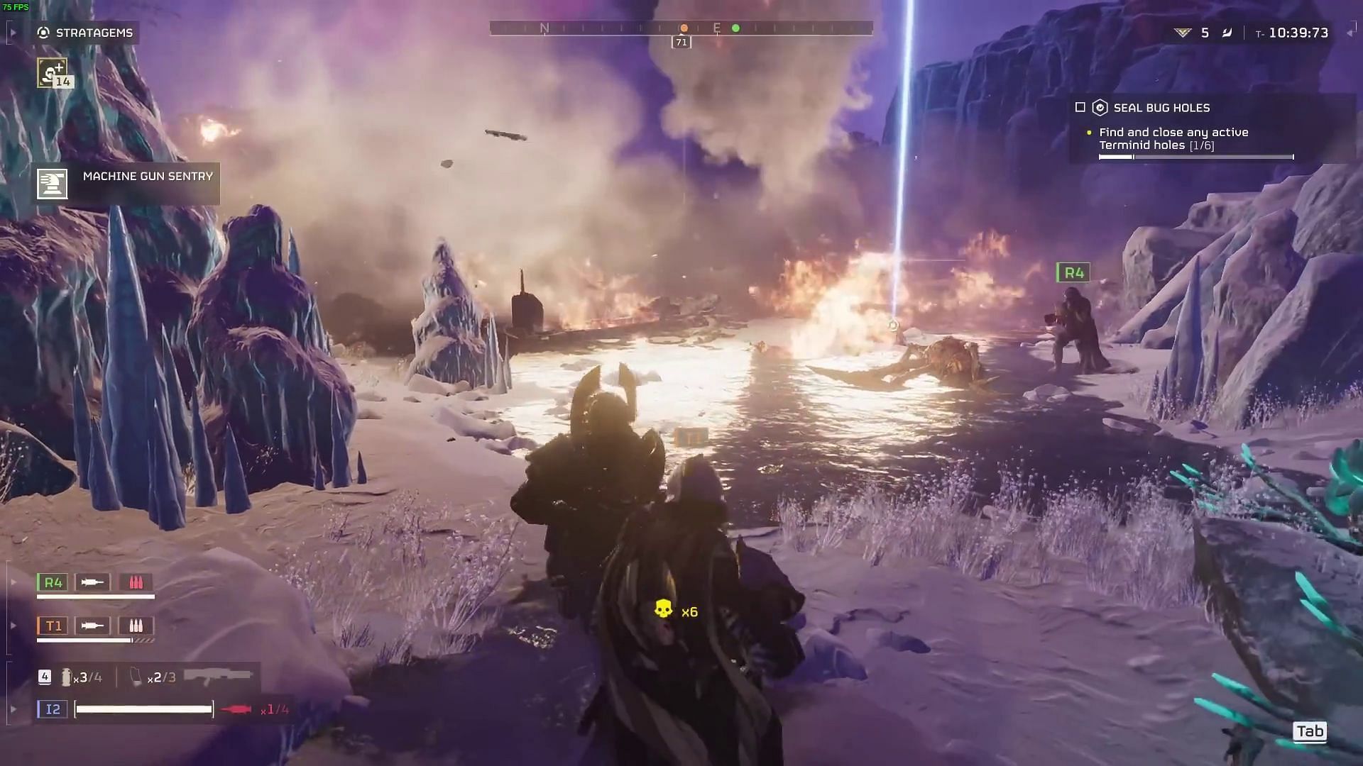 Napalm Strike helps clear hordes of enemies in a single strike (Image via YouTube/Insightful Gaming)