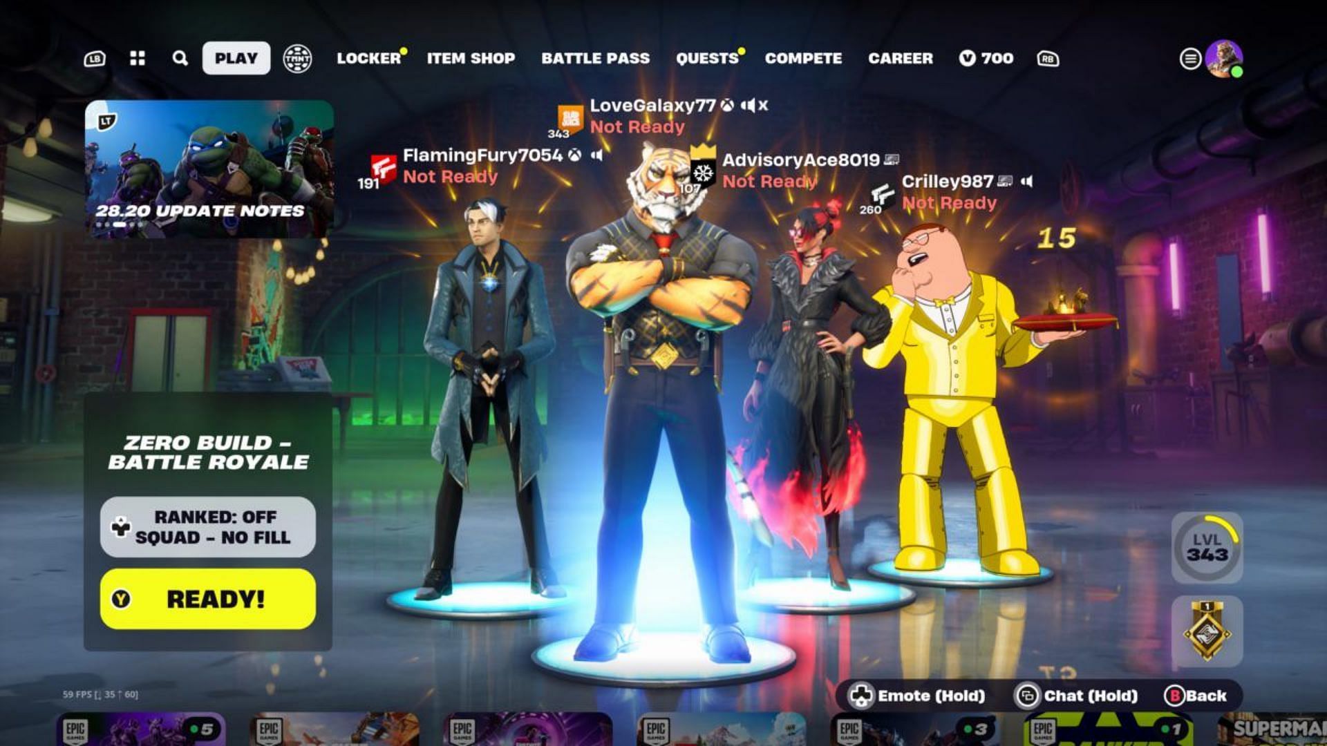 Fortnite players win match dressed as Society Bosses, community divided in opinion about the truth