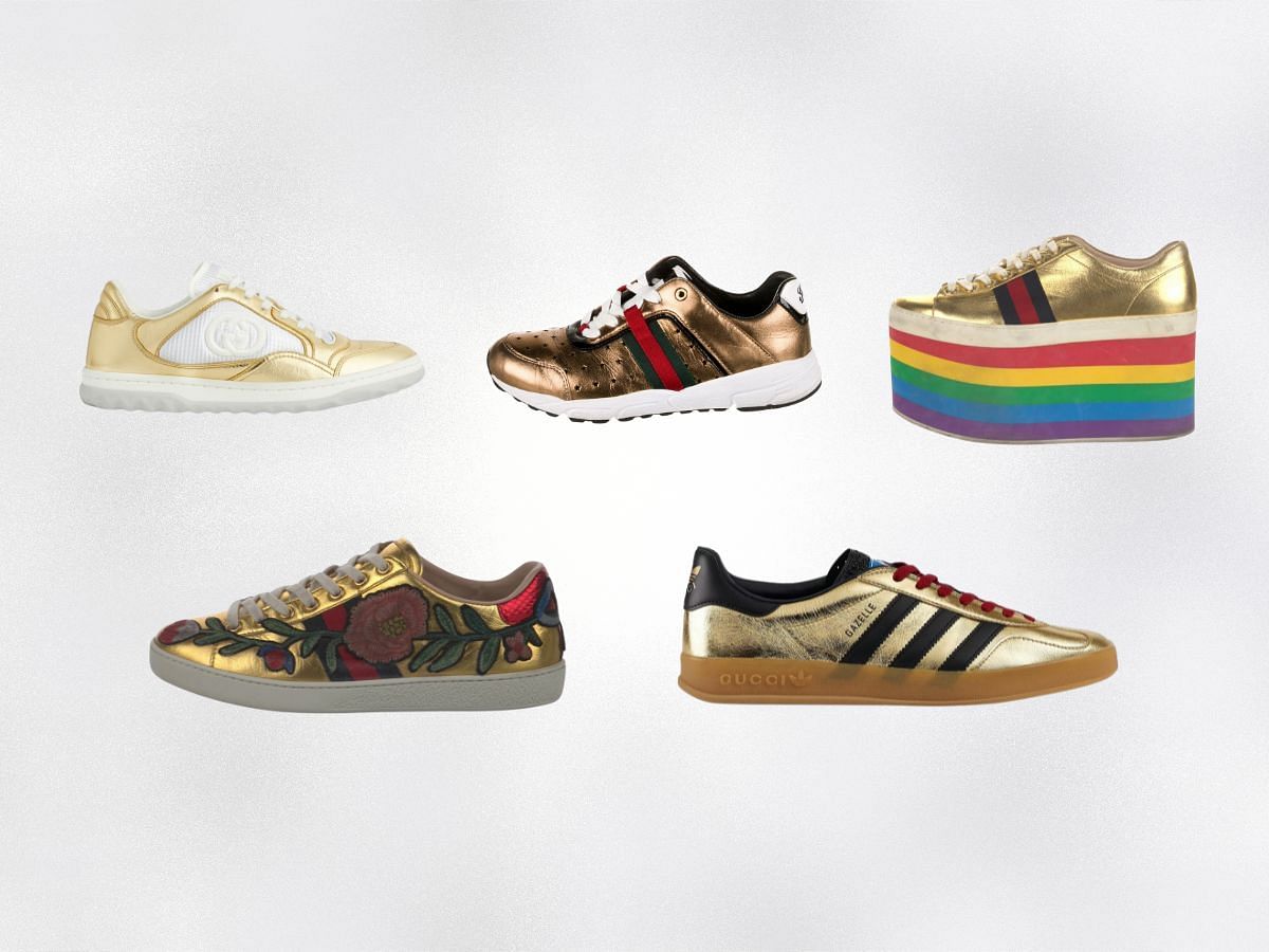 5 Best Gucci gold sneakers to avail in 2024