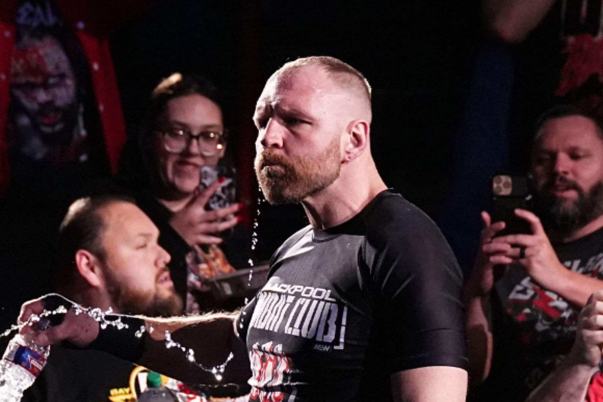 Things could be very different for Jon Moxley if Heath Slater had his way [Image Credits: AEW Instagram]