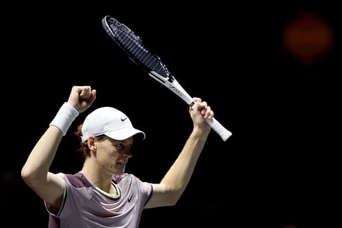 Jannik Sinner at the 2024 Rotterdam Open