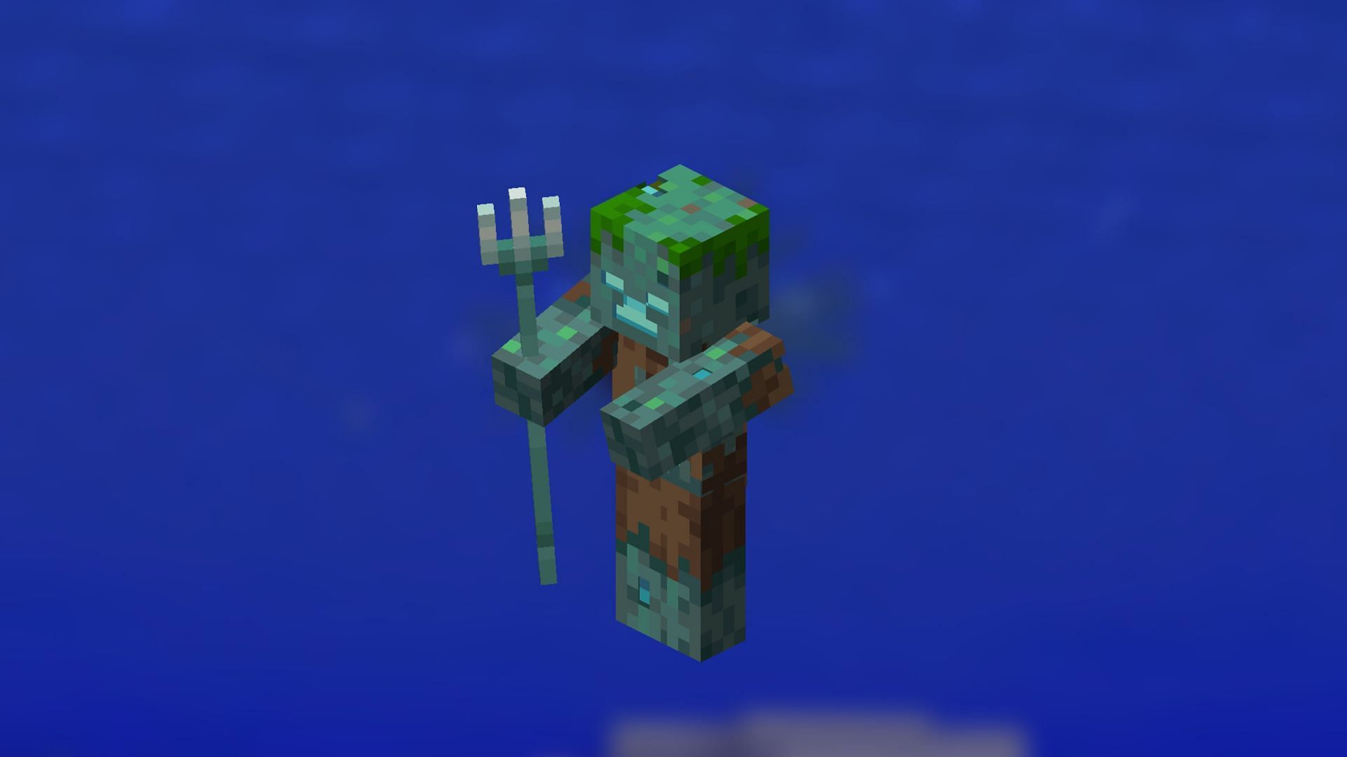 &quot;Accidental mini boss&quot;: Minecraft player discovers rare drowned zombie with Loyalty-enchanted trident