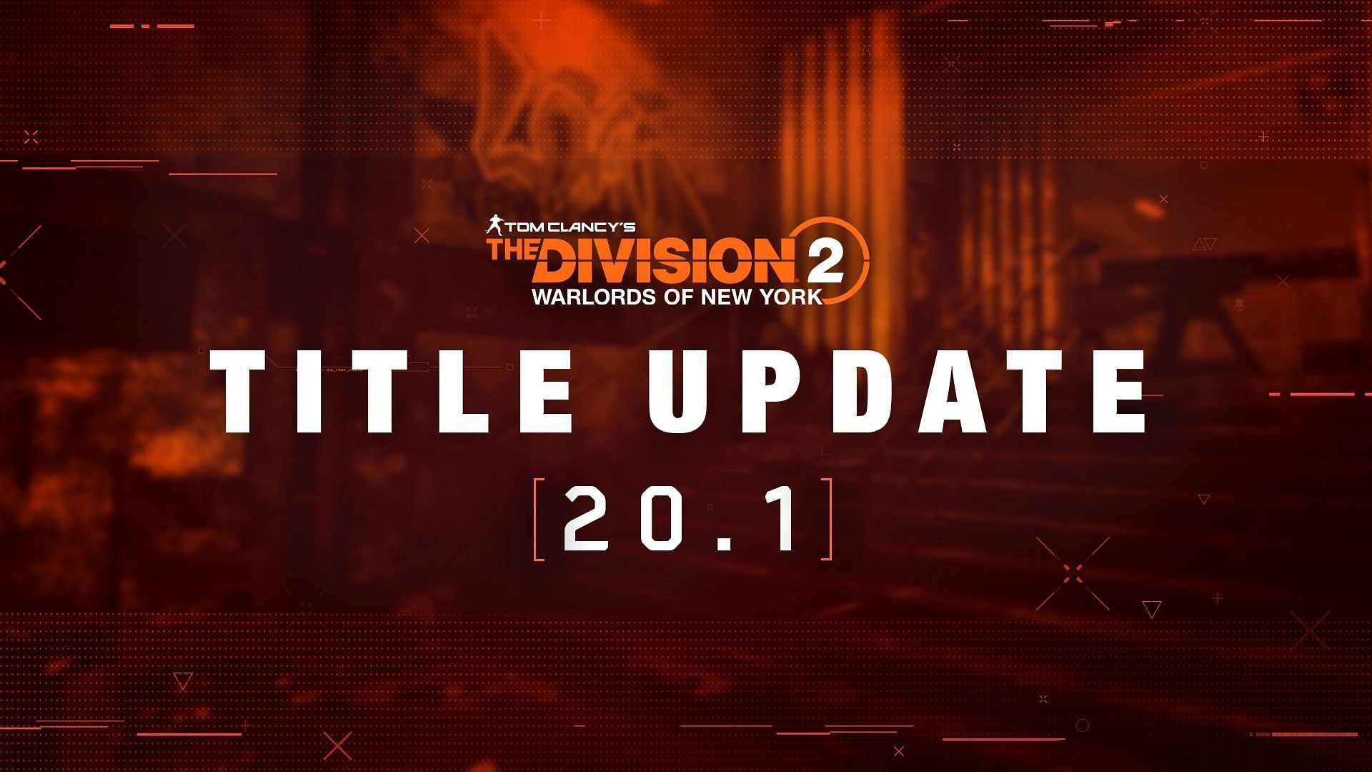 TU 20.1 in The Division 2 (Image via Ubisoft) 