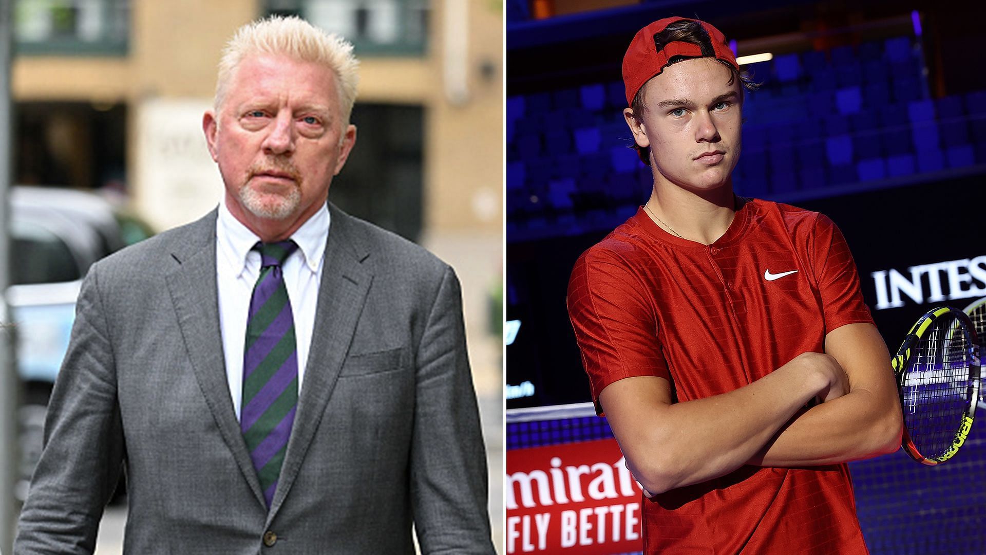 Boris Becker stepped down as Holger Rune