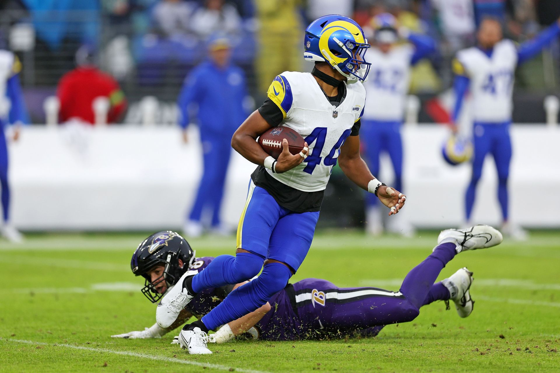 Los Angeles Rams v Baltimore Ravens