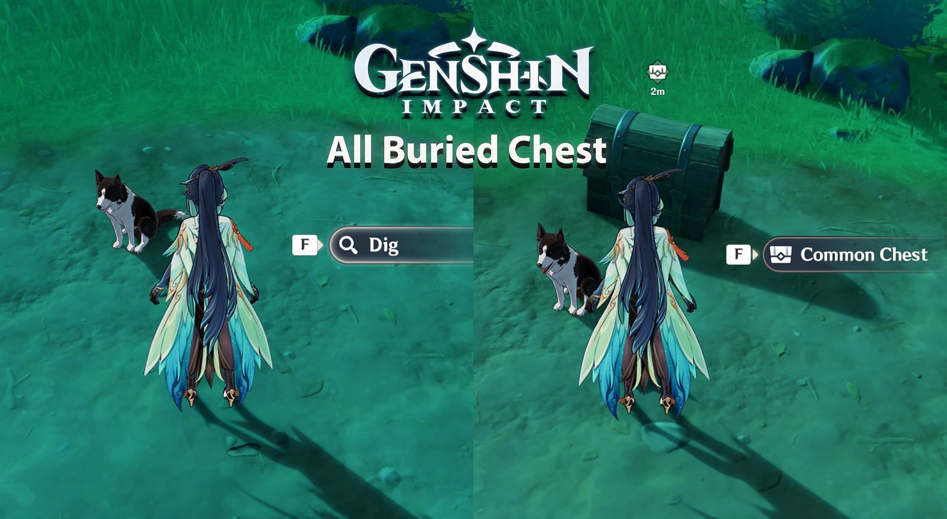 Genshin Impact Chenyu Vale buried chest