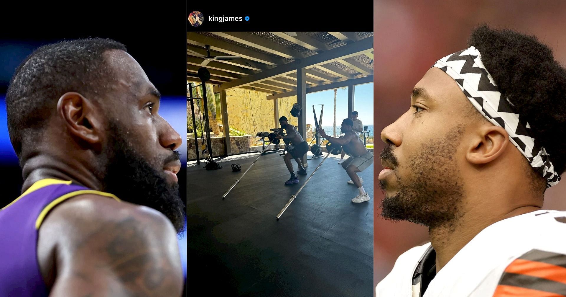 LeBron James shouts out Cleveland Browns&rsquo; Myles Garrett following viral Instagram video
