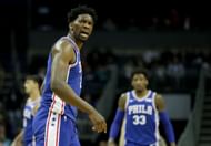 Philadelphia 76ers superstar center Joel Embiid
