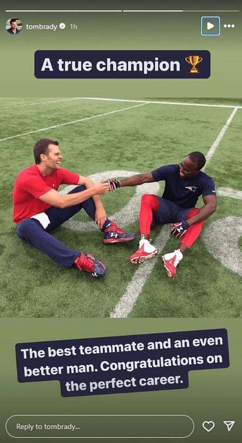 Tom Brady’s tribute to Matthew Slater after the latter’s retirement announcement