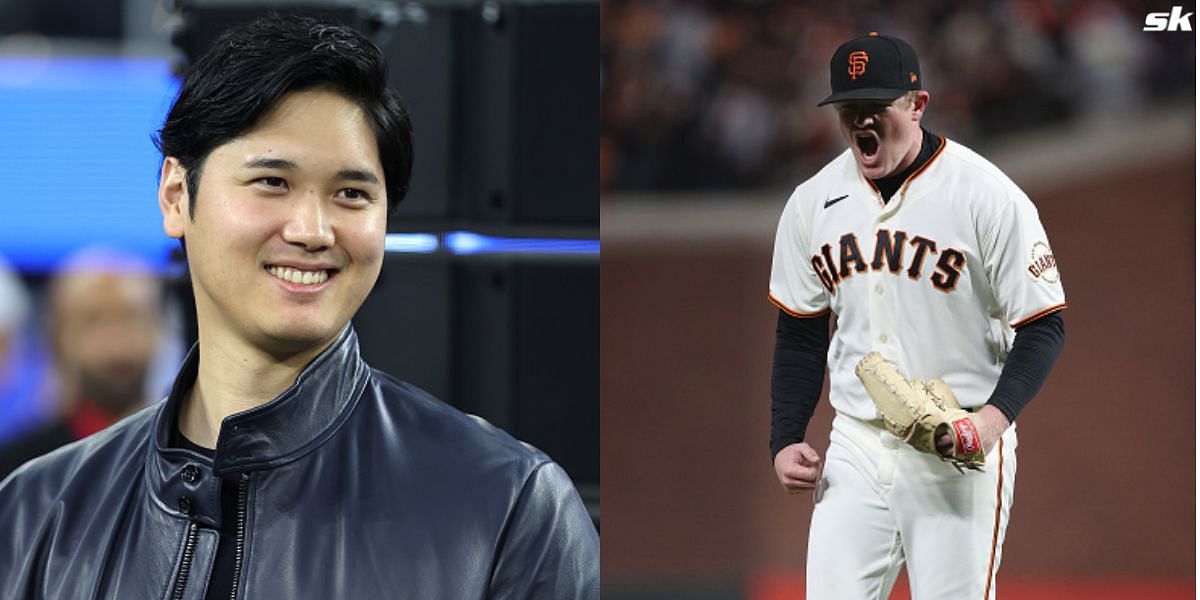 Giants pitcher Logan Webb shares instant reaction after Shohei Ohtani