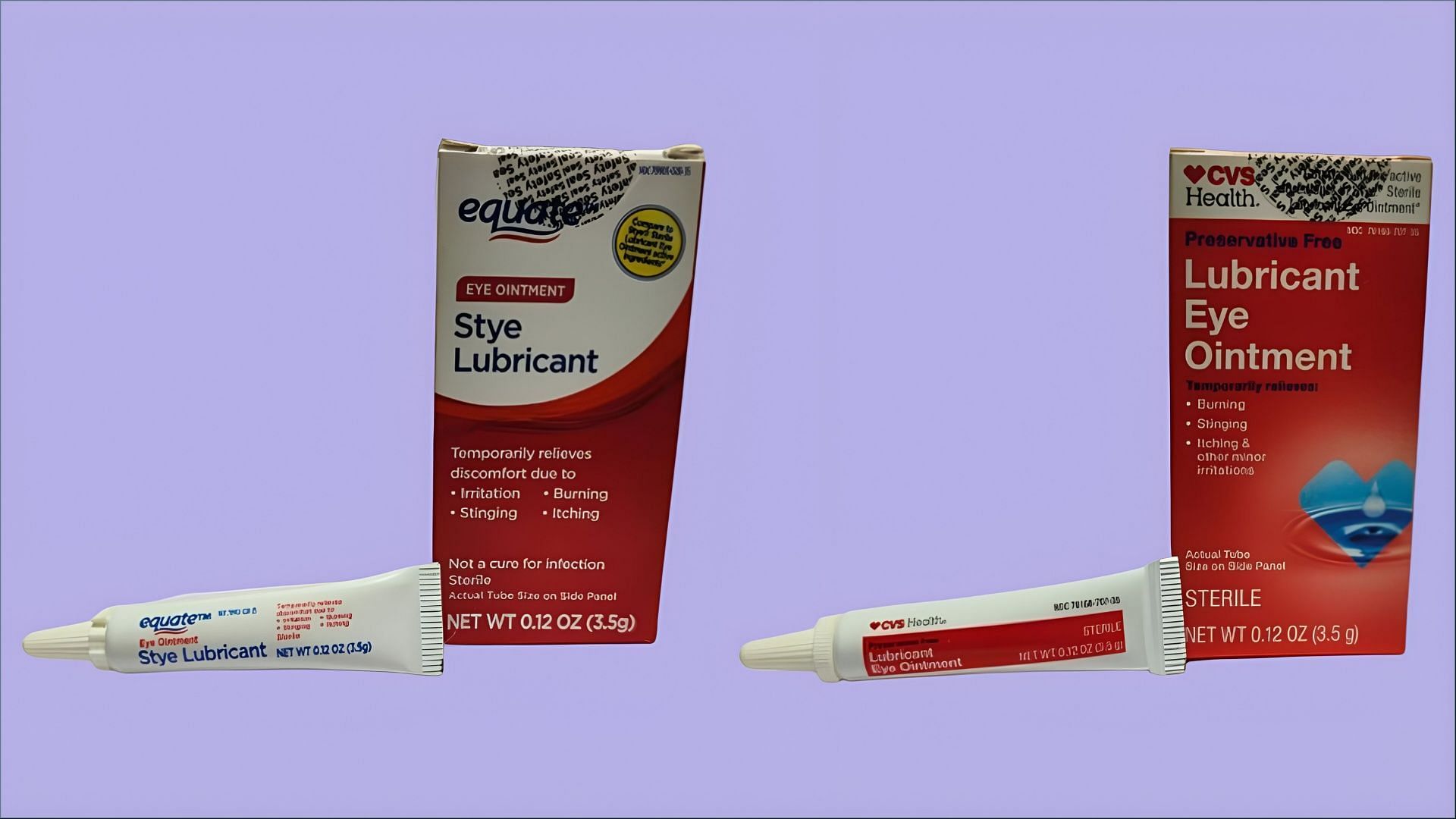The affected eye ointments may pose risks of causing severe eye infections (Image via FDA)