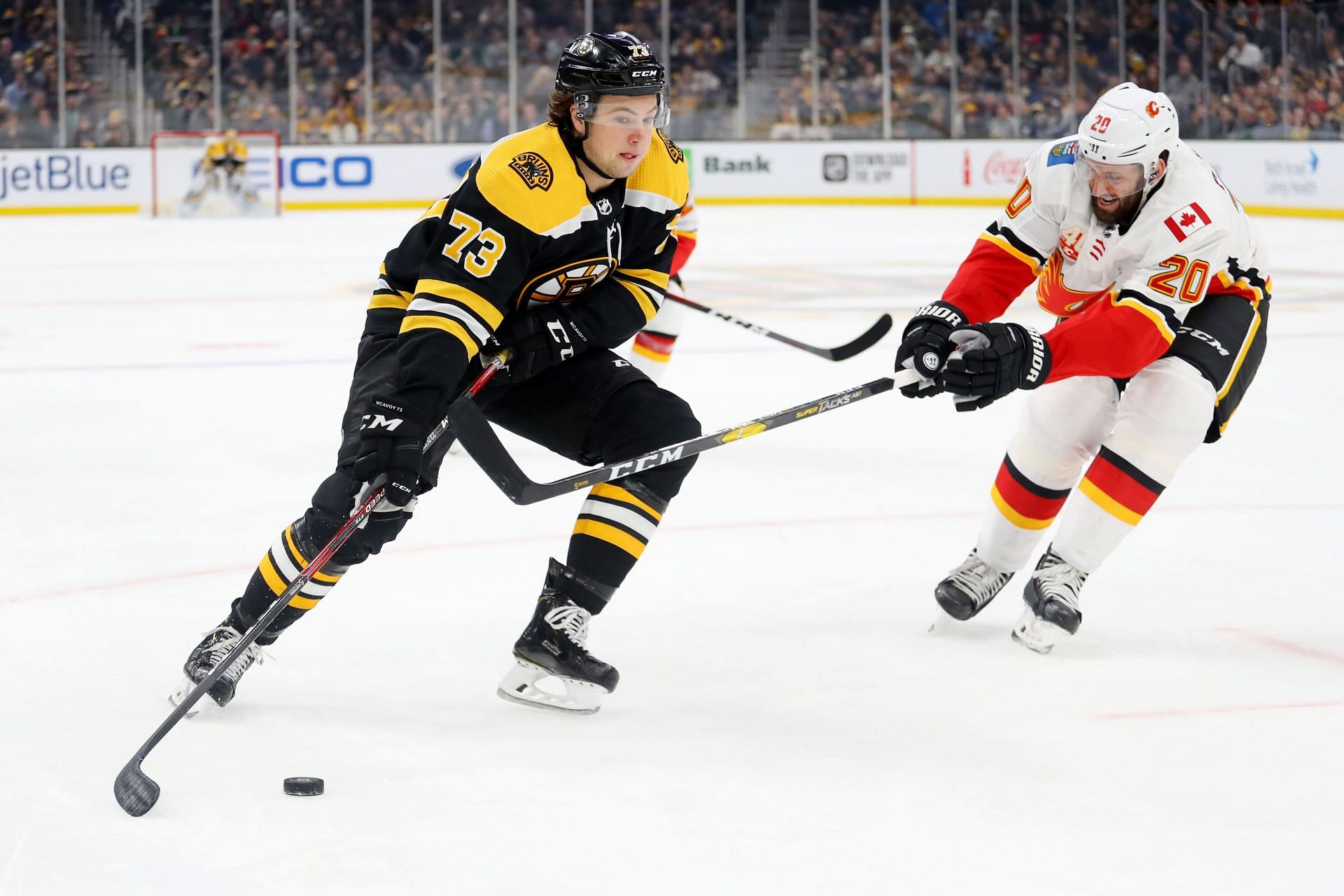 Calgary Flames v Boston Bruins