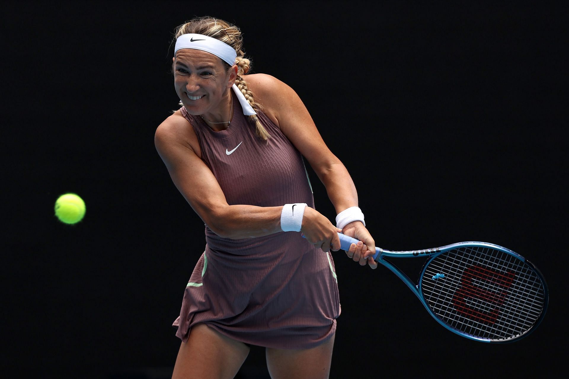 Victoria Azarenka at the 2024 Australian Open