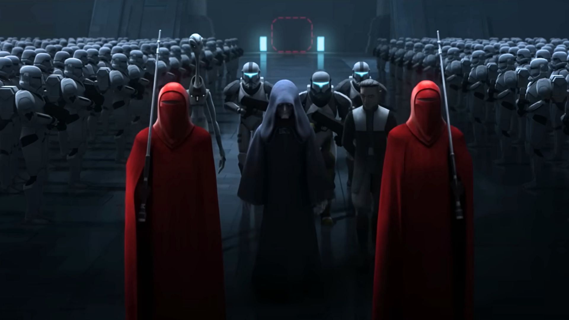 Emperor Palpatine is planning his resurrection after death (Image via Disney+)