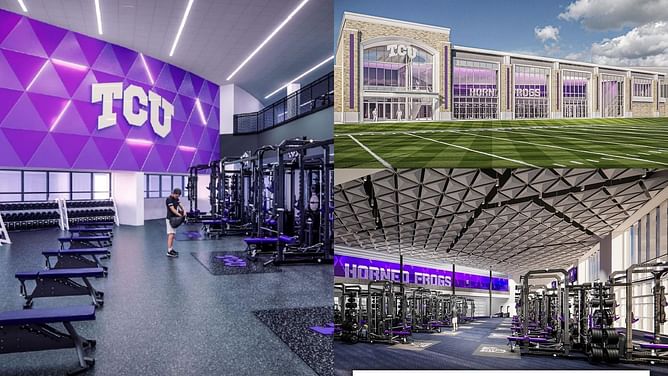 IN PHOTOS: TCU unveils $50M plan to enhance Horned Frogs' football and athletic facilities ft. Hydrotherapy, Sauna and more
