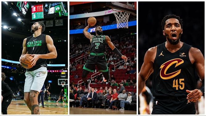 "There was me, Jaylen Brown, Jayson Tatum": Donovan Mitchell recalls star-studded lineup present at his craziest dunk game