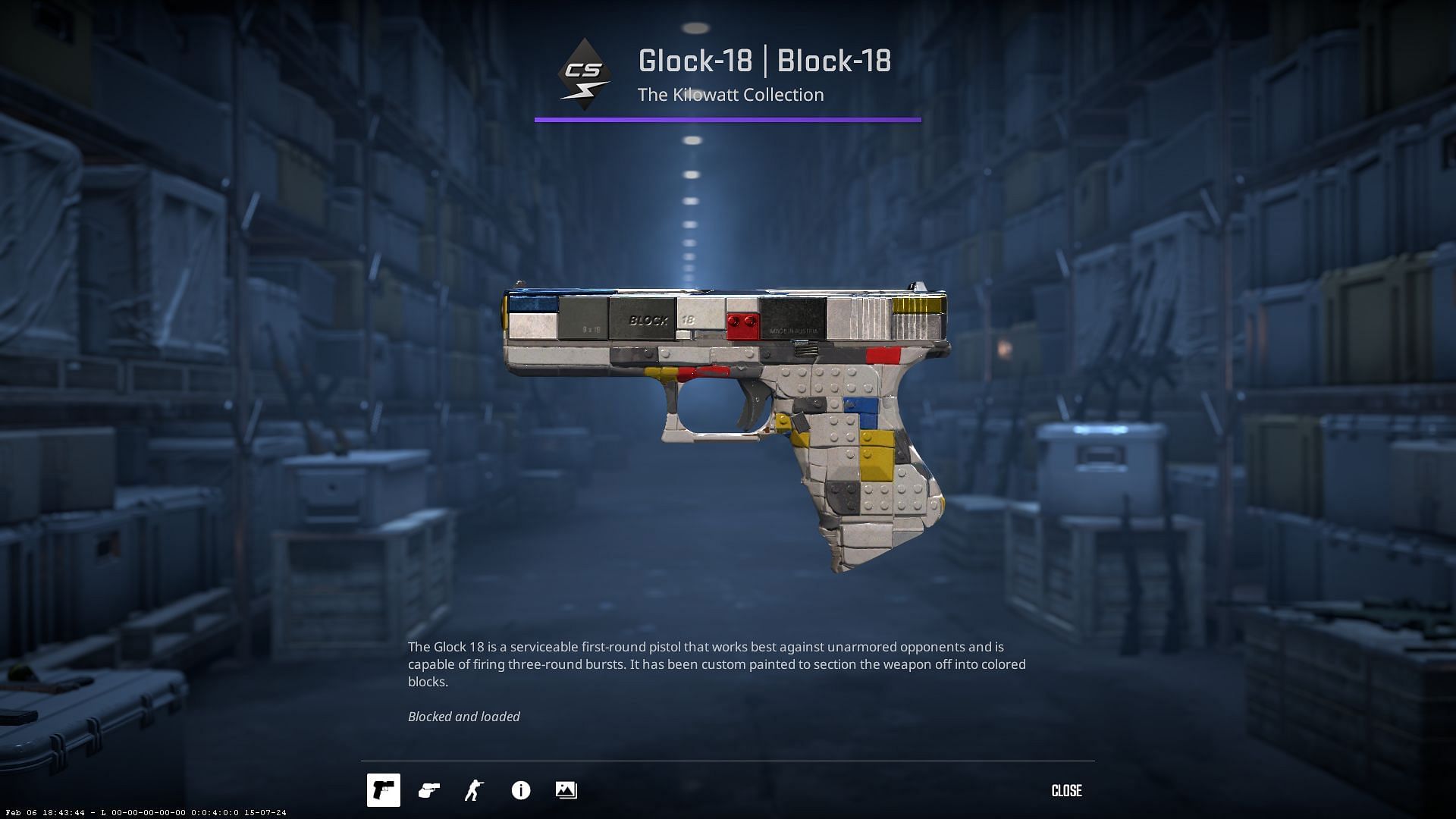 Glock-18 Block-18 (Image via Valve)
