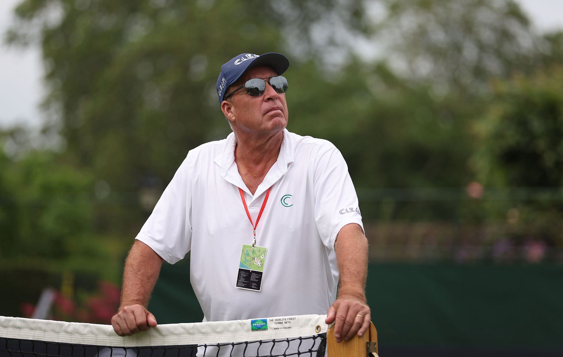 Ivan Lendl at the 2023 exhibition event