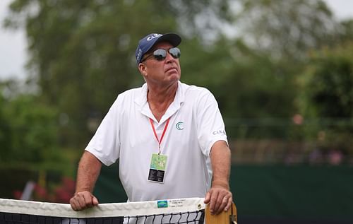 Ivan Lendl at an exhibition event in 2023