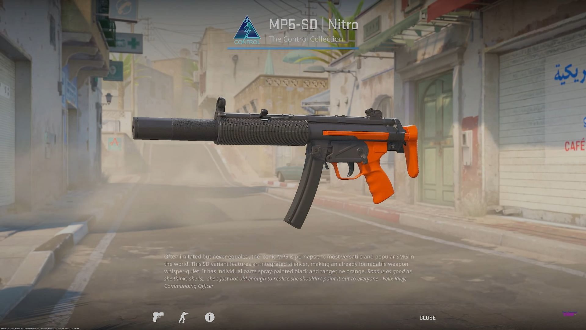 MP5-SD Nitro (Image via Valve || YouTube/covernant)