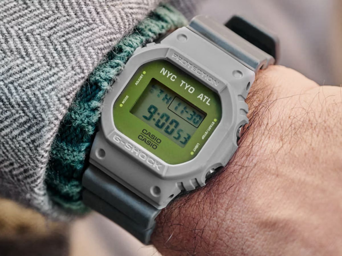 Hodinkee x Ben Clymer x G-SHOCK Ref. 5600 watch (Image via Hodinkee)