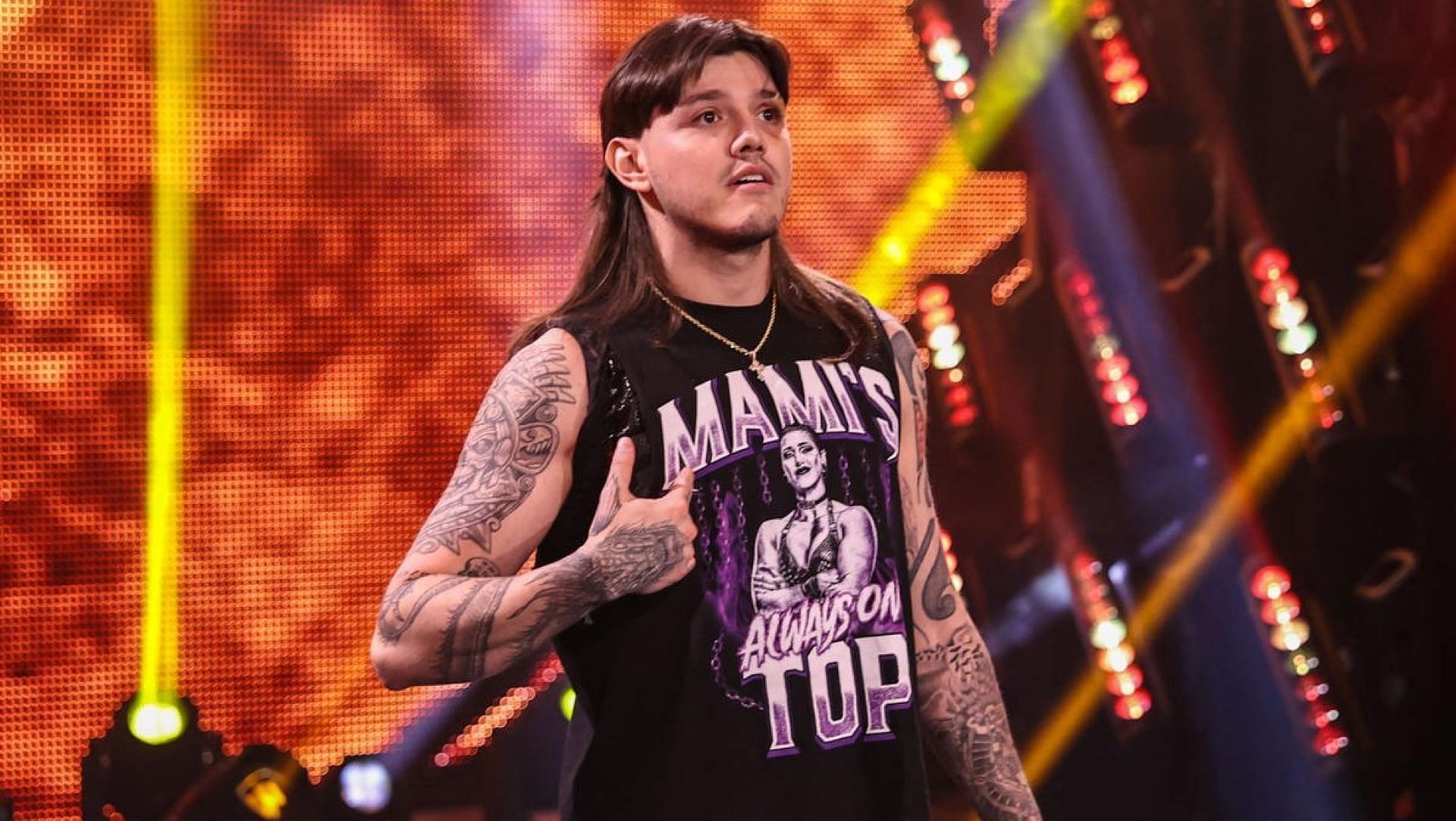 Dominik crossed paths with Bron Breakker in the Royal Rumble.
