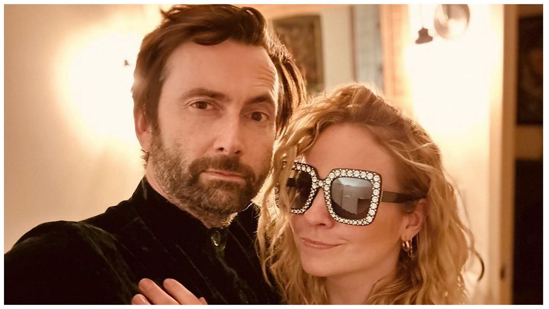 Doctor Who star David Tennant and wife Georgia Tennant