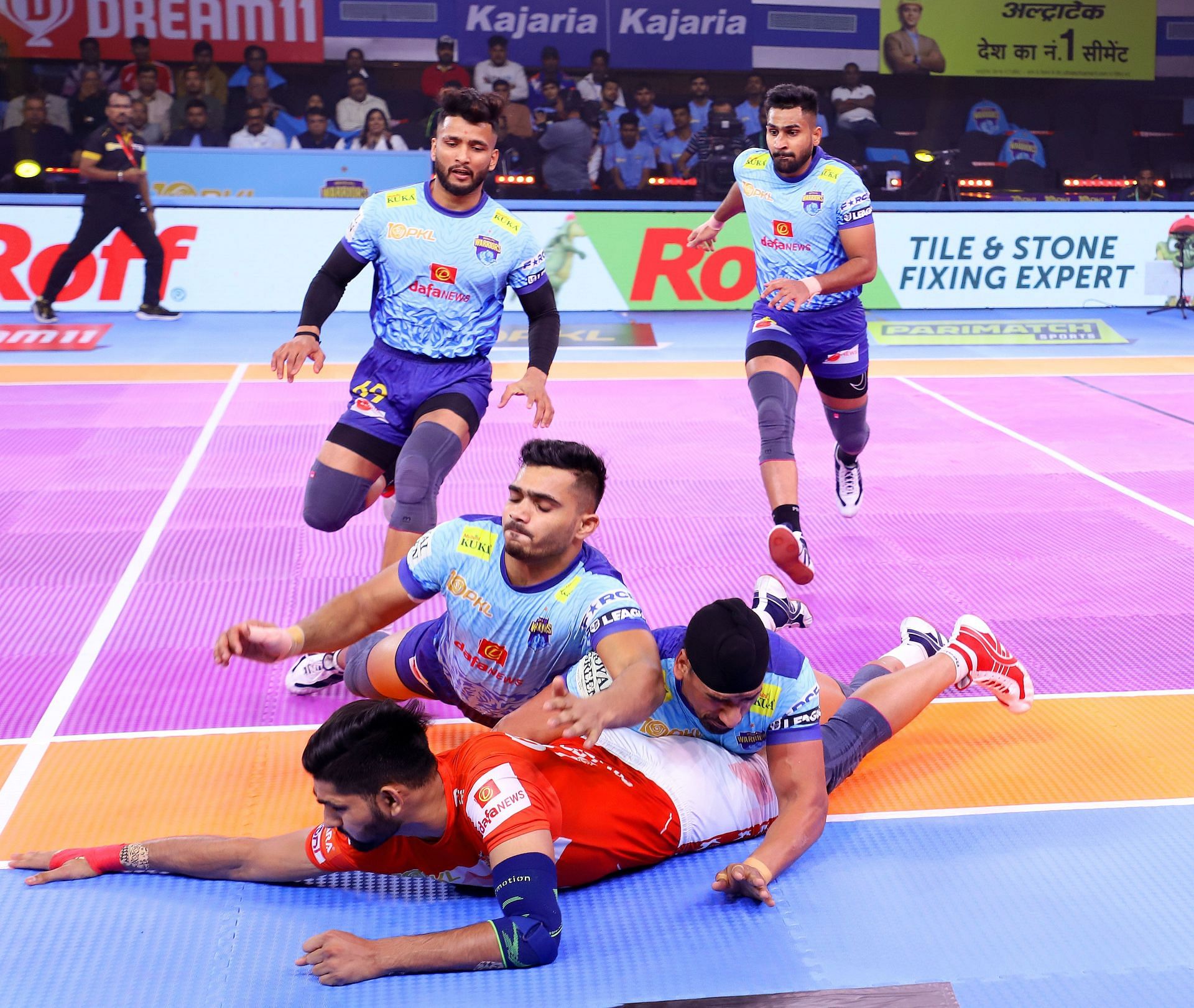 Bengal Warriors host Telugu Titans at home (Credit: PKL)