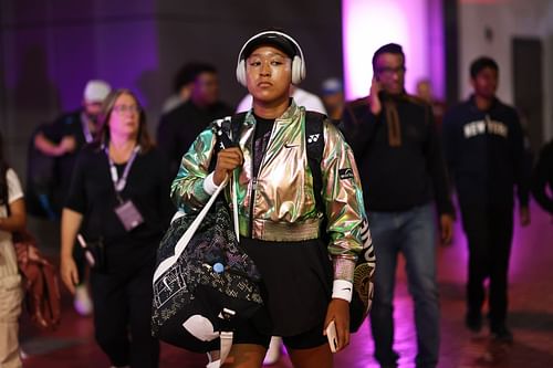 Naomi Osaka at the 2024 Qatar Open.