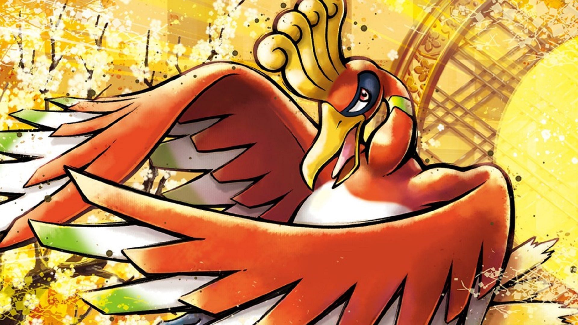 Art Life series artwork for Ho-Oh (Image via The Pokemon Company)