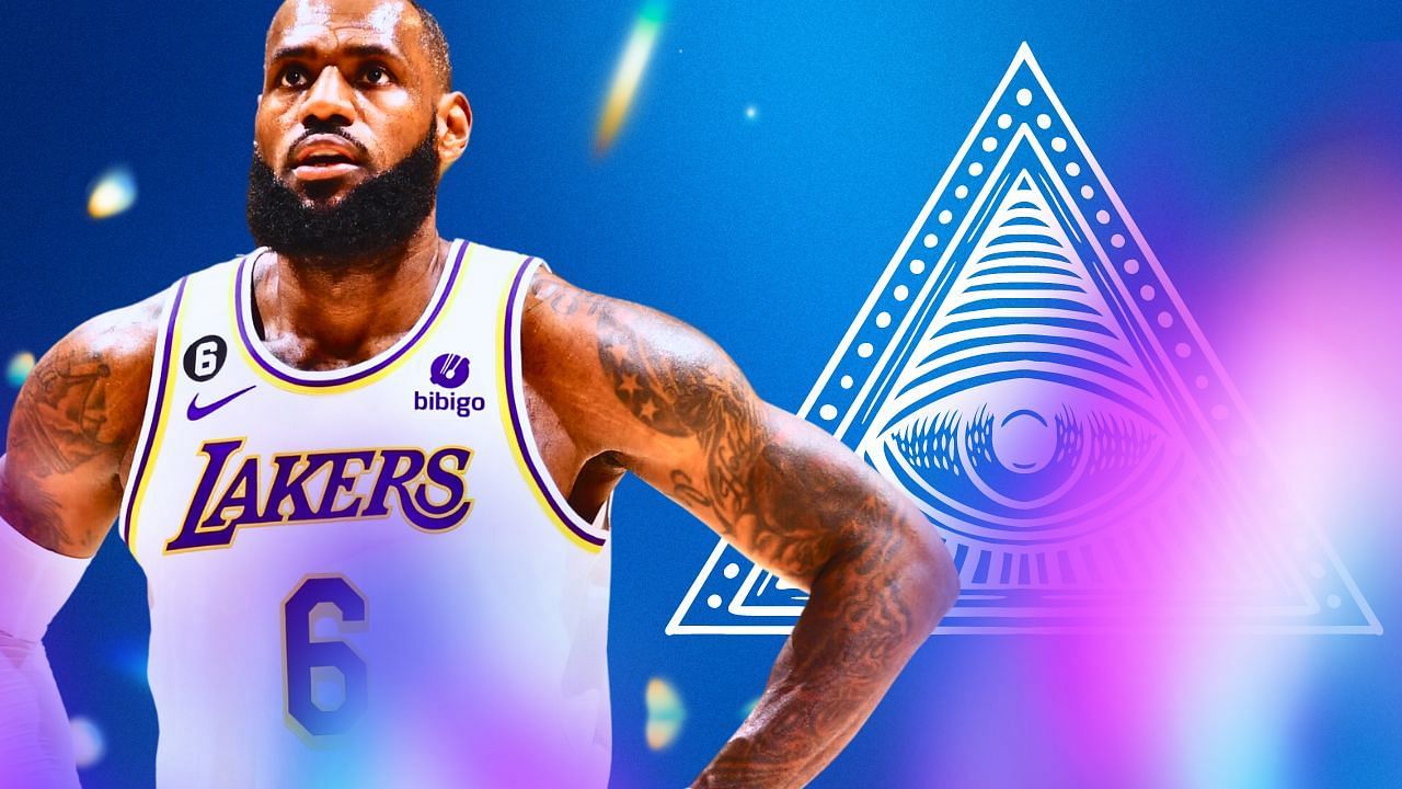 Colin Cowherd suggests that LeBron James is part of a secret society controlling the NBA
