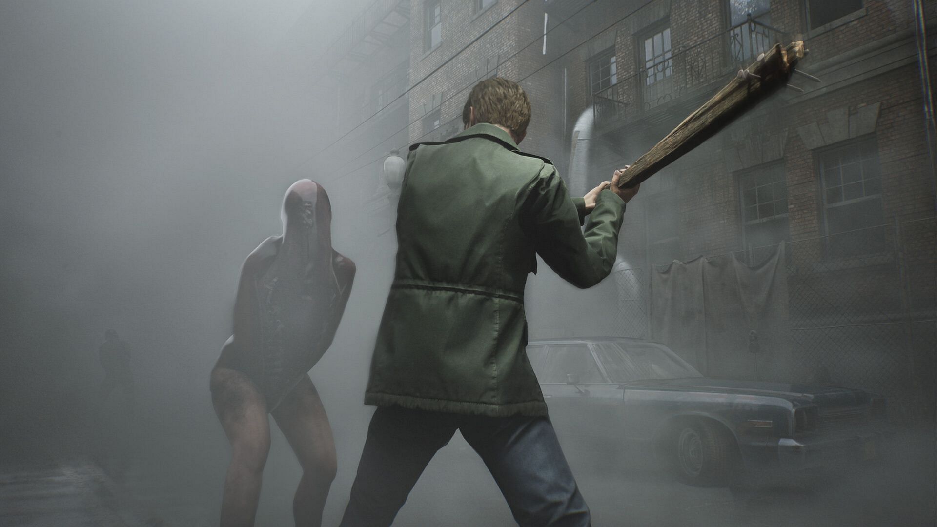 Silent Hill 2 remake combat trailer