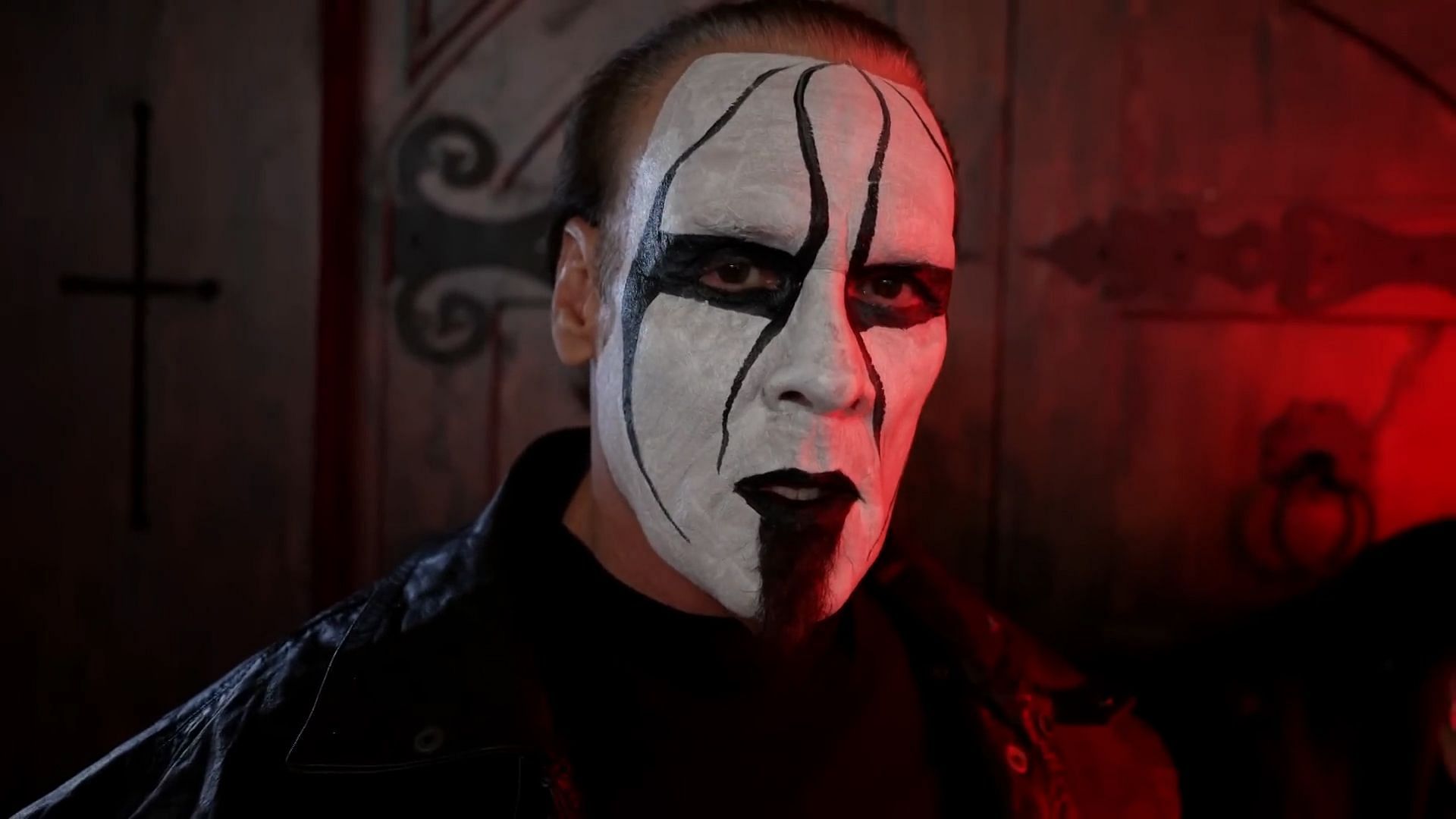 Sting addresses The Young Bucks on Dynamite (photo credit: AEW on YouTube)