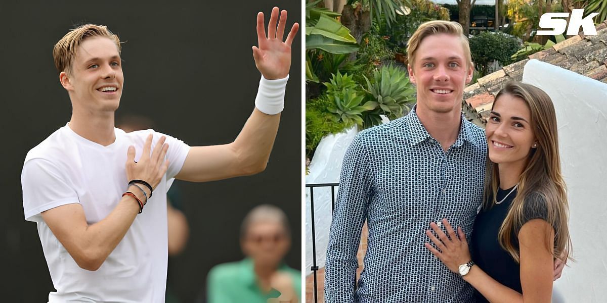 Denis Shapovalov and Mirjam Bjorklund