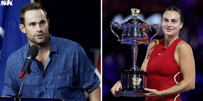 "All of us that criticized Aryna Sabalenka need to eat poop right now" - Andy Roddick