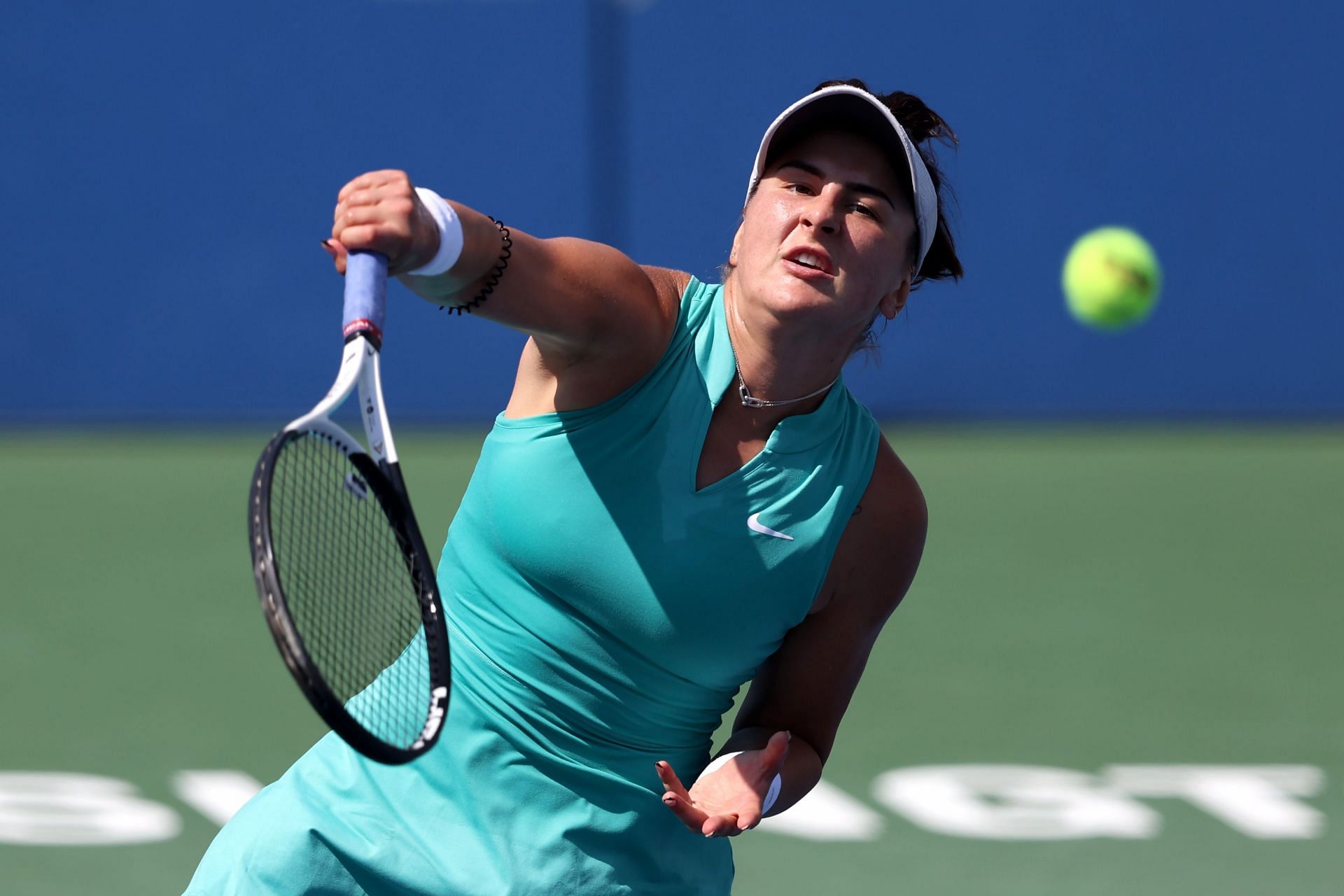 Bianca Andreescu at the Citi Open - Day 3