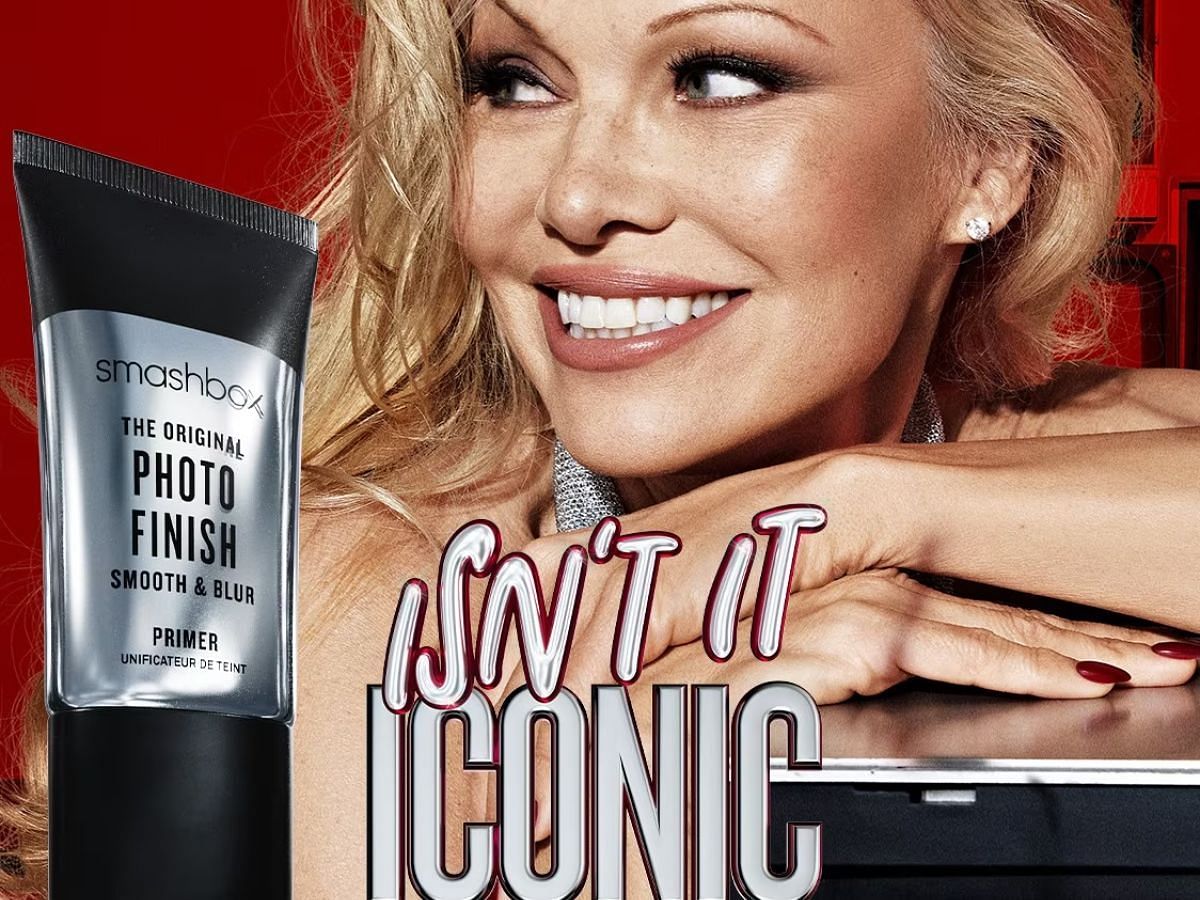 Pamela Anderson&rsquo;s collab with Smashbox (Image via smashbox.com)