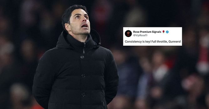 "I pity Porto", "hattrick incoming" - Arsenal fans sound confident after starting XI against FC Porto is announced