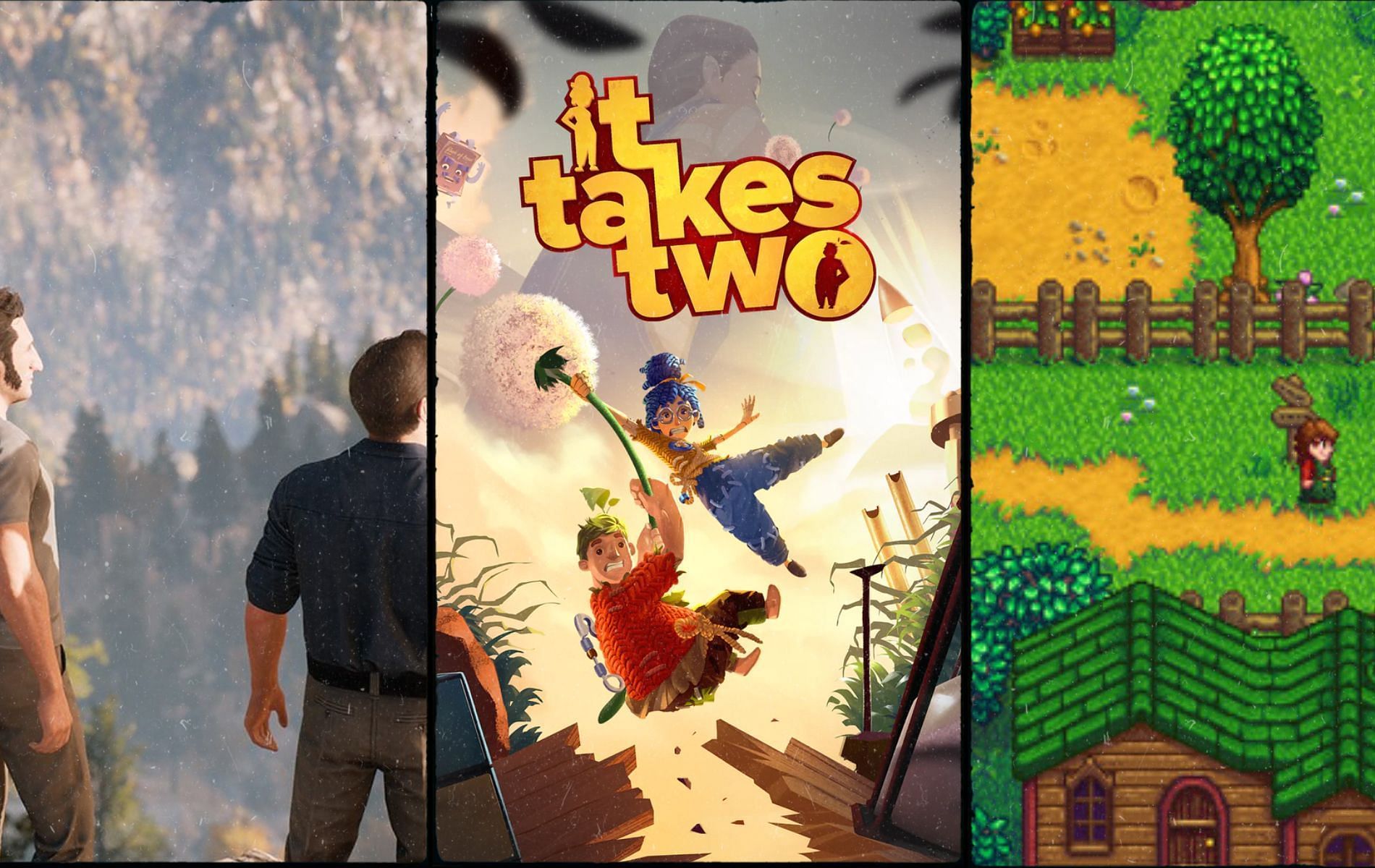 A way out, it takes two, stardew valley are among the co-op games for couples
