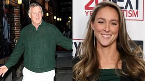 Kylie Kelce hints at giving Taylor Swift's dad one Eagles lanyard while decked in Chiefs gear at the Super Bowl
