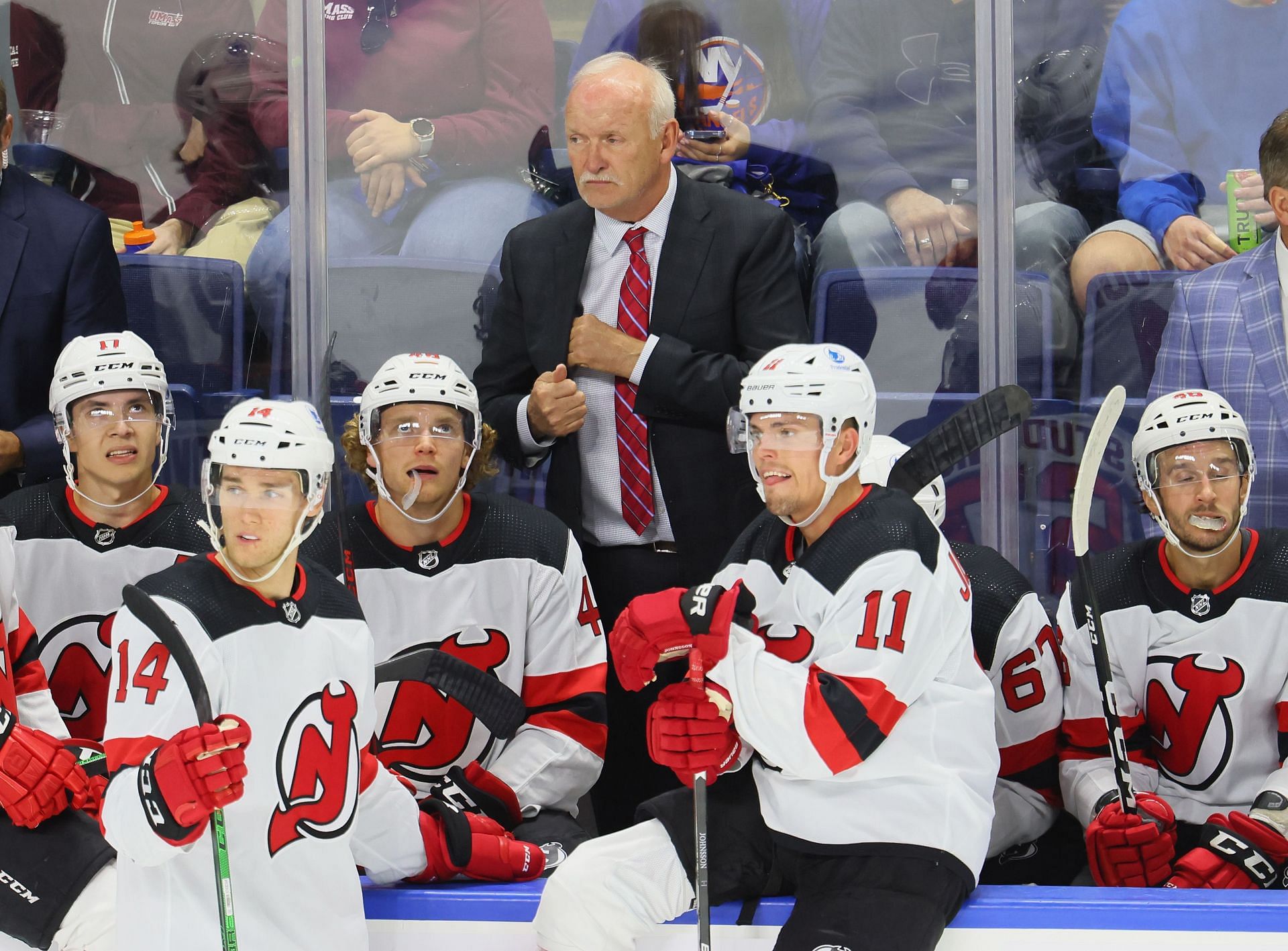 New jersey devils coaching hot sale staff