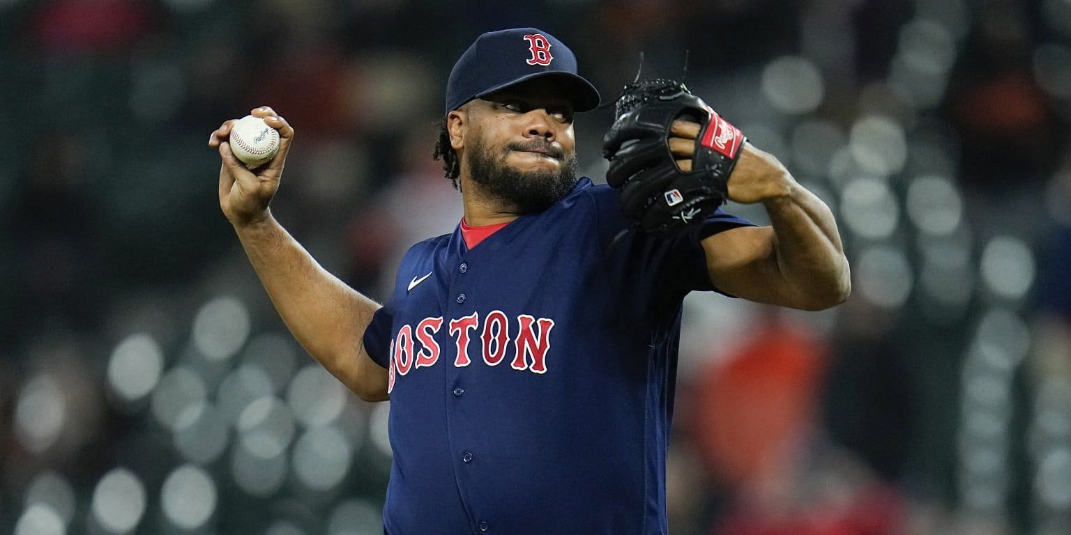Closer Kenley Jansen pitched for the Red Sox last season