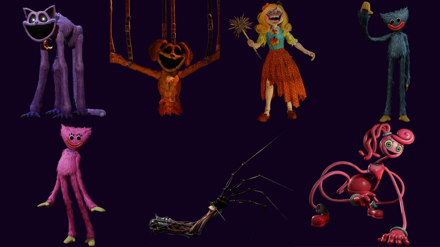 All Poppy Playtime characters