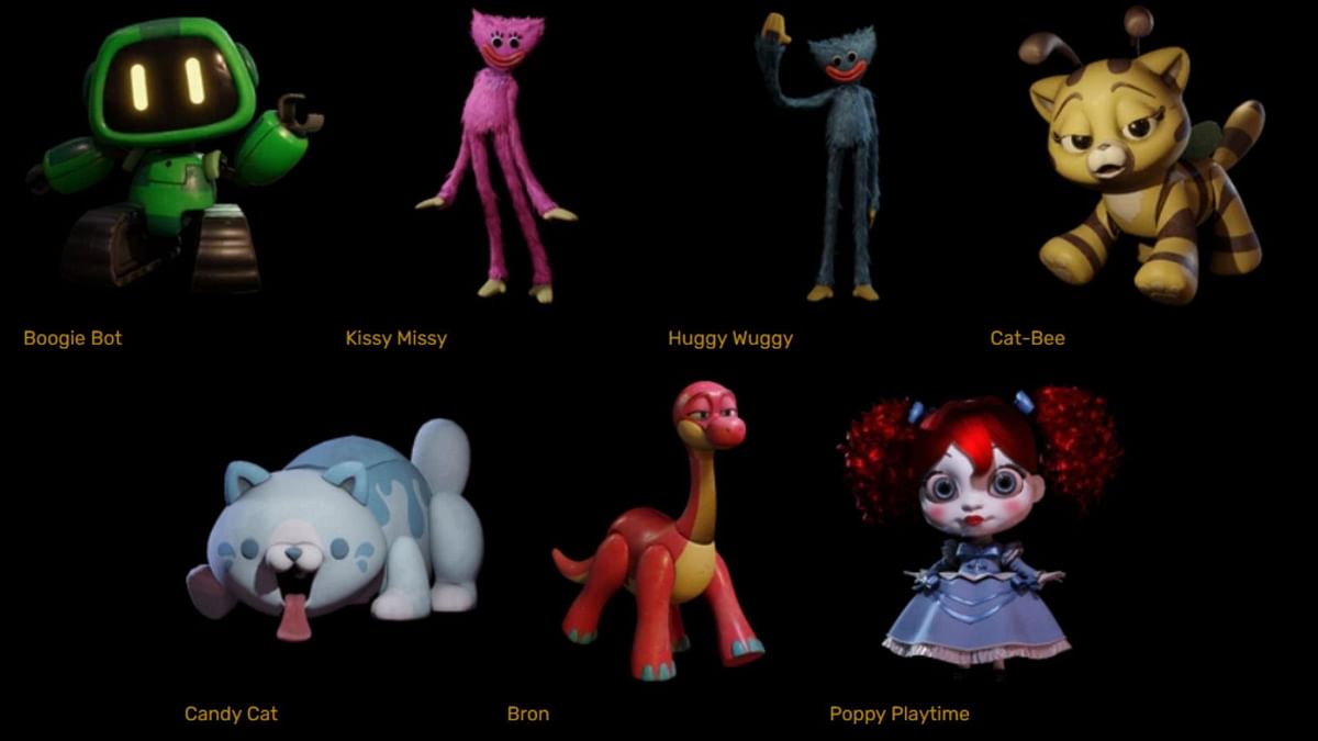 All Poppy Playtime characters