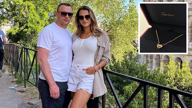 Aryna Sabalenka flaunts tiger-themed Valentine's Day gift from boyfriend Konstantin Koltsov